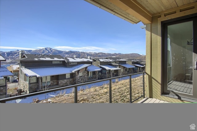 11687 N Shoreline Dr, Hideout, UT 84036 - balcony with a mountain view