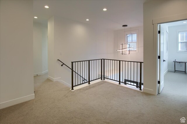 11687 N Shoreline Dr, Hideout, UT 84036 - hall featuring light carpet