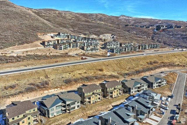 11687 N Shoreline Dr, Hideout, UT 84036 - birds eye view of property featuring a mountain view