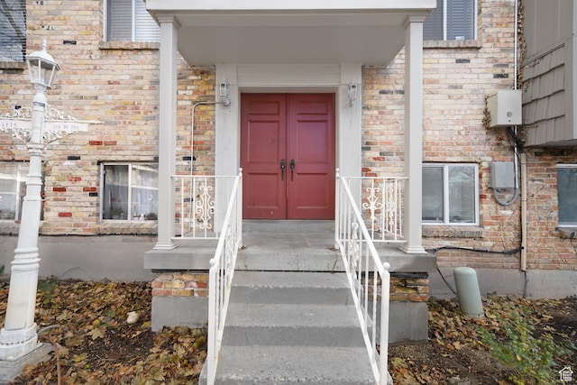 view of entrance to property