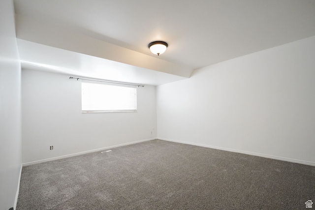 empty room featuring carpet floors