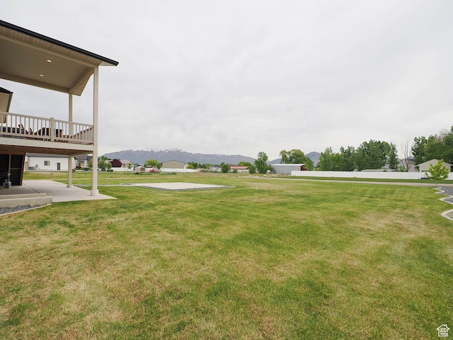 1766 S Degiorgio W, Taylor, UT 84401 - view of yard with a mountain view