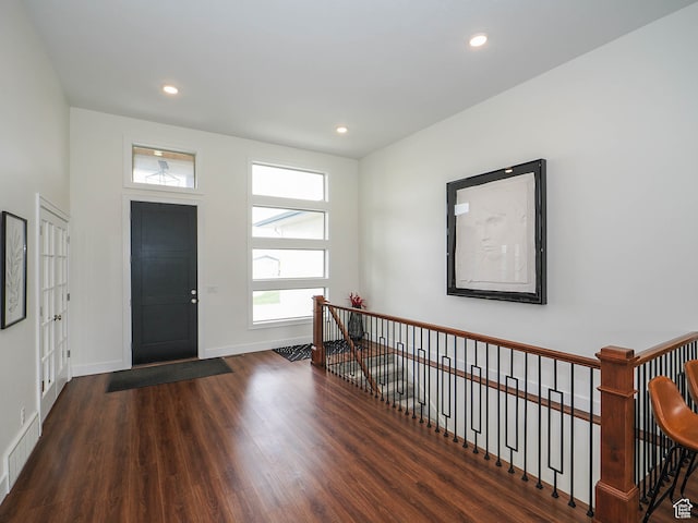 1766 S Degiorgio W, Taylor, UT 84401 - foyer entrance with dark hardwood / wood-style flooring