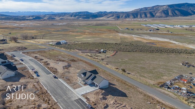 1242 S 500 W Unit 07, Manti, UT 84642 - birds eye view of property featuring a mountain view