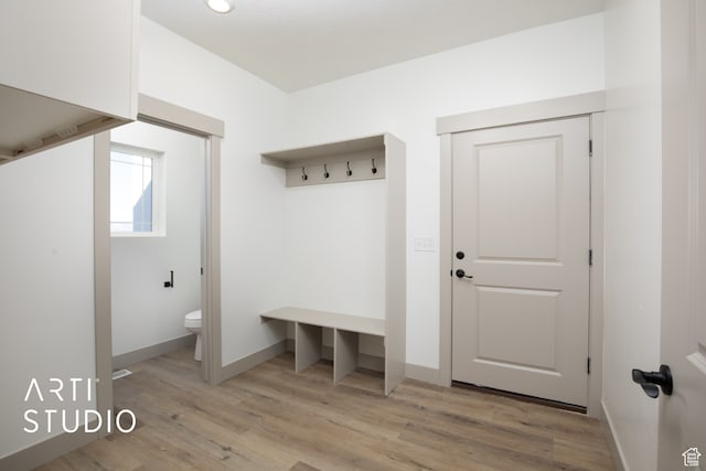 1242 S 500 W Unit 07, Manti, UT 84642 - mudroom featuring light hardwood / wood-style flooring