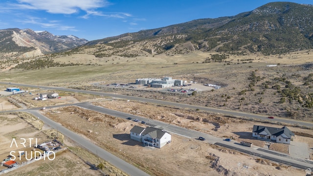 1242 S 500 W Unit 07, Manti, UT 84642 - birds eye view of property featuring a mountain view