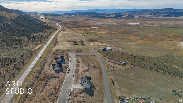 1242 S 500 W Unit 07, Manti, UT 84642 - birds eye view of property with a mountain view