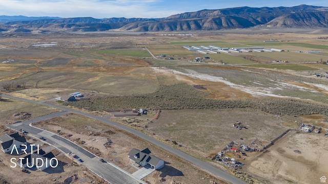 1242 S 500 W Unit 07, Manti, UT 84642 - drone / aerial view with a mountain view and a rural view