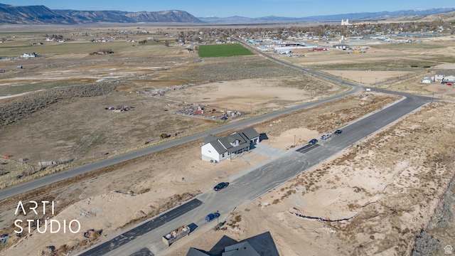 1242 S 500 W Unit 07, Manti, UT 84642 - birds eye view of property with a mountain view and a rural view