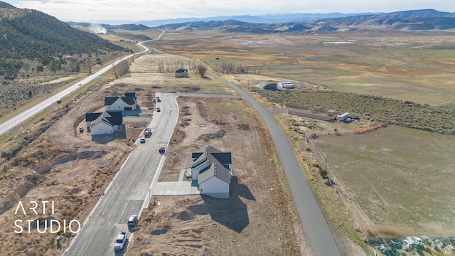 1242 S 500 W Unit 07, Manti, UT 84642 - birds eye view of property with a mountain view