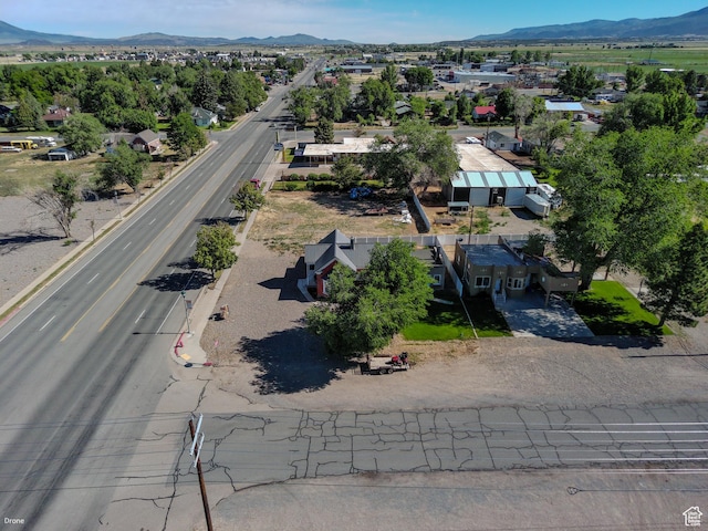 410 N Main St, Beaver, UT 84713 - aerial view of residential area with mountains