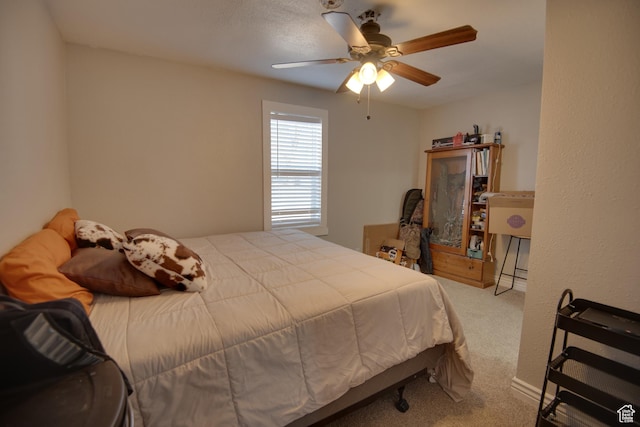 410 N Main St, Beaver, UT 84713 - carpeted bedroom featuring a ceiling fan
