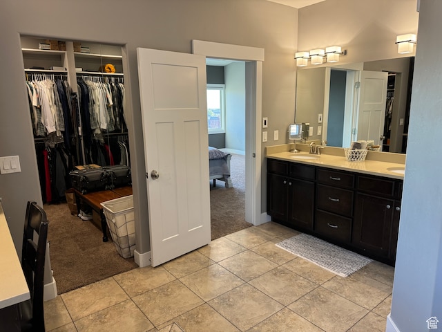 106 E 710 N, Lindon, UT 84042 - bathroom with tile patterned flooring and vanity