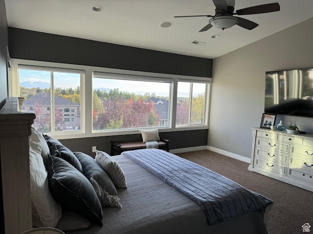 106 E 710 N, Lindon, UT 84042 - carpeted bedroom with baseboards and ceiling fan