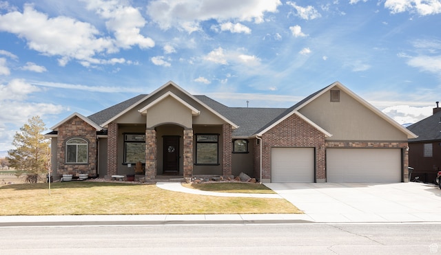 2195 S 1600 W, Richfield, UT 84701 - view of front of home featuring a front yard and a garage