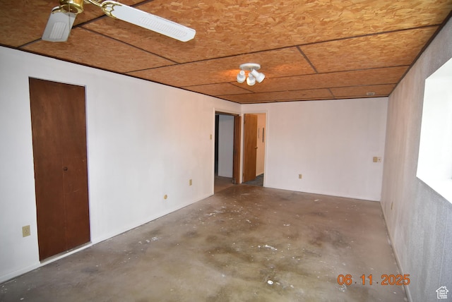 154 W 200 N, Mona, UT 84645 - spare room with concrete floors