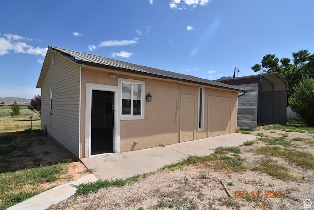 154 W 200 N, Mona, UT 84645 - back of property with stucco siding