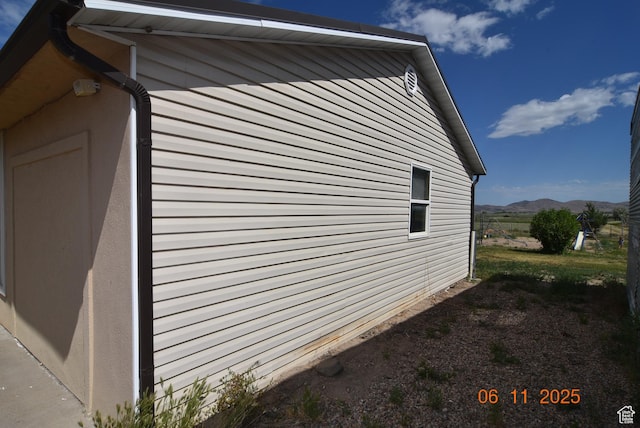 154 W 200 N, Mona, UT 84645 - view of home's exterior featuring a mountain view
