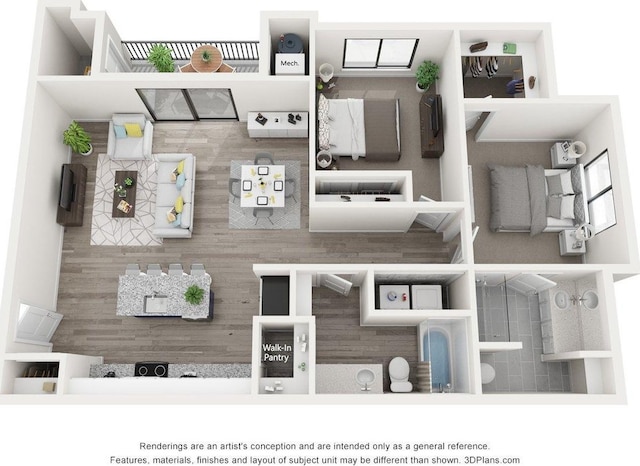 553 S 100 W Unit 202, Richfield, UT 84701 - view of home floor plan