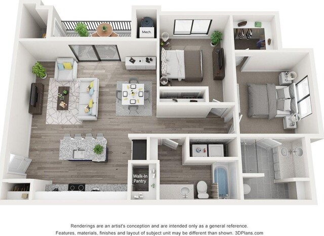 73 W 500 S Unit 101, Richfield, UT 84701 - view of room layout