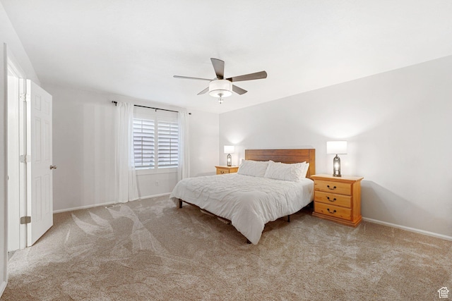 758 W Cedar View Dr, Saratoga Springs, UT 84045 - bedroom featuring carpet floors and a ceiling fan