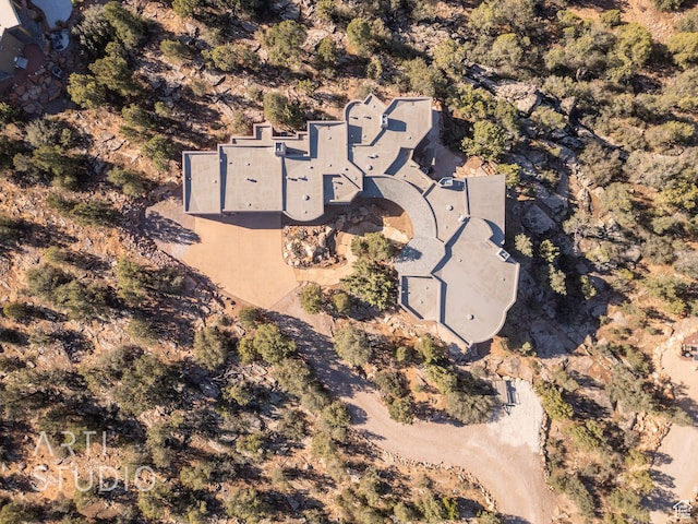 aerial view
