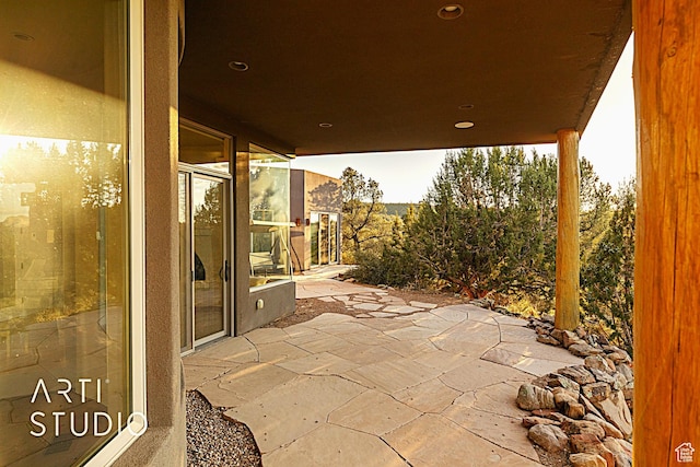view of patio