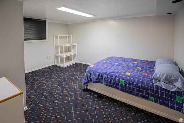 148 S Sunnybrook Dr, Salina, UT 84654 - carpeted bedroom with crown molding