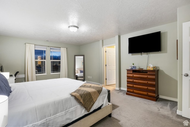486 N 200 E, Santaquin, UT 84655 - carpeted bedroom featuring a textured ceiling and baseboards