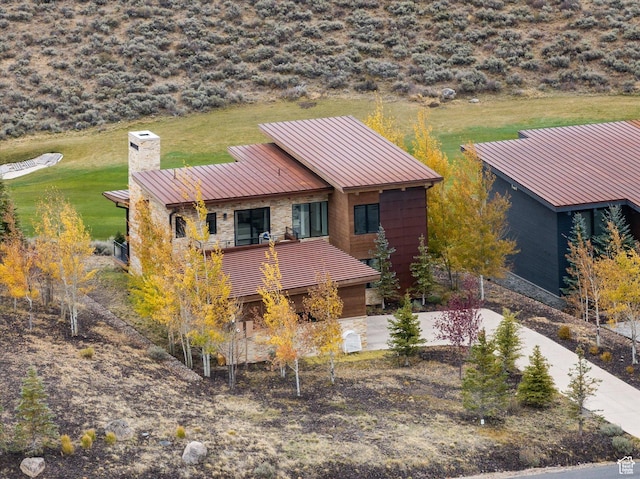 6412 Golden Bear Loop W, Park City, UT 84098 - aerial view of property and surrounding area