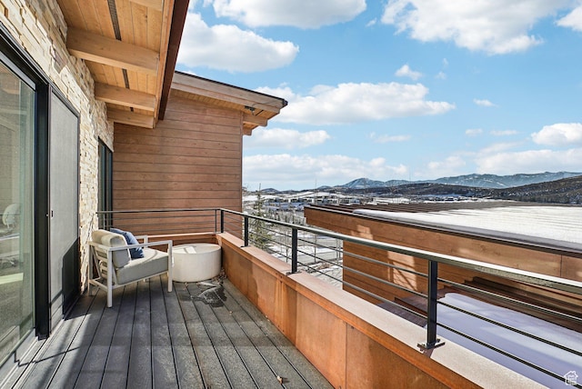 6412 Golden Bear Loop W, Park City, UT 84098 - balcony featuring a mountain view