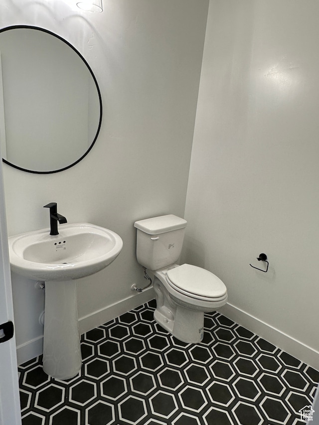 bathroom with toilet