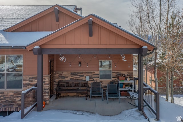 980 W White Cloud Trl, Hideout, UT 84036 - view of snow covered house
