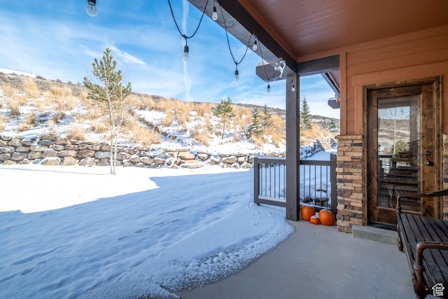 980 W White Cloud Trl, Hideout, UT 84036 - exterior space featuring a mountain view