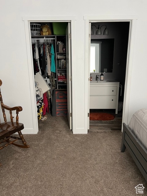 355 S 200 W, Orangeville, UT 84537 - bedroom with carpet flooring and a closet