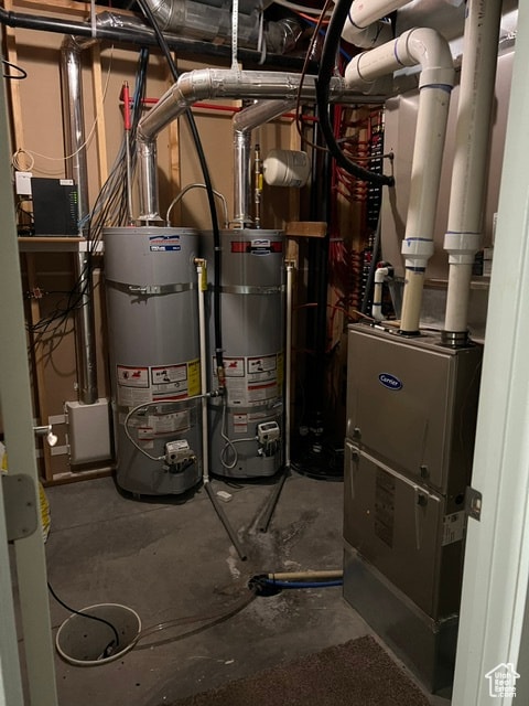 355 S 200 W, Orangeville, UT 84537 - utilities featuring strapped water heater