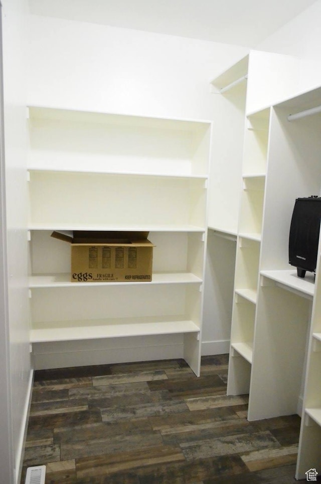 355 S 200 W, Orangeville, UT 84537 - spacious closet featuring dark hardwood / wood-style floors