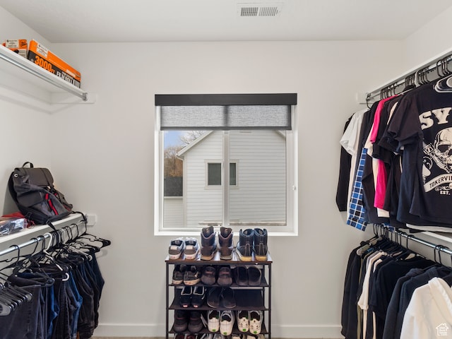 view of spacious closet