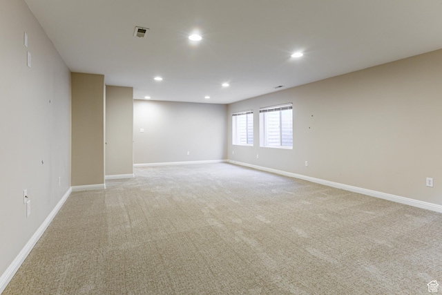 616 W 3200 N, Lehi, UT 84043 - empty room with light colored carpet, recessed lighting, and baseboards