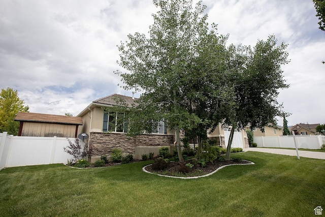616 W 3200 N, Lehi, UT 84043 - view of front of home with stone siding and stucco siding