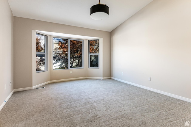 616 W 3200 N, Lehi, UT 84043 - carpeted empty room featuring baseboards and lofted ceiling