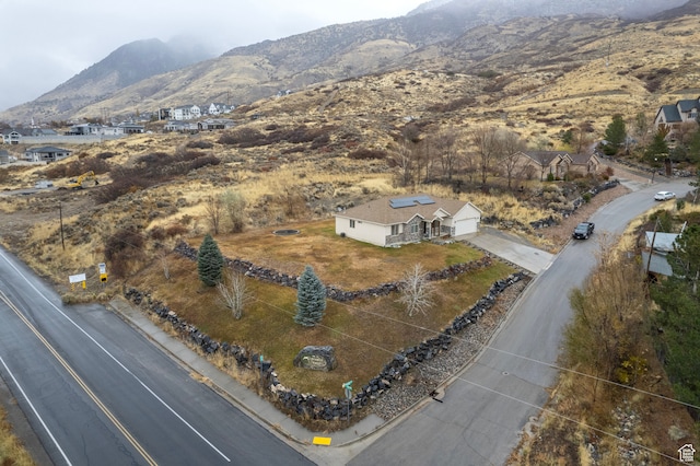 3870 Mountain Top Cir W, Cedar Hills, UT 84062 - aerial view with a mountain view