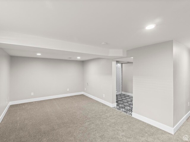 552 E 250 N, Bountiful, UT 84010 - basement featuring light carpet