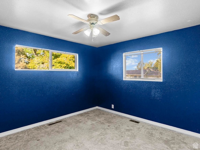 552 E 250 N, Bountiful, UT 84010 - empty room featuring carpet flooring and ceiling fan