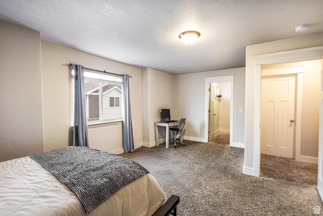 279 W 20 N, Hyrum, UT 84319 - bedroom featuring carpet floors and a textured ceiling