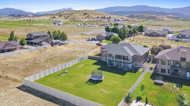 545 N 1100 E, Beaver, UT 84713 - aerial perspective of suburban area with a mountain backdrop