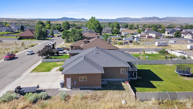 545 N 1100 E, Beaver, UT 84713 - aerial perspective of suburban area featuring a mountain backdrop