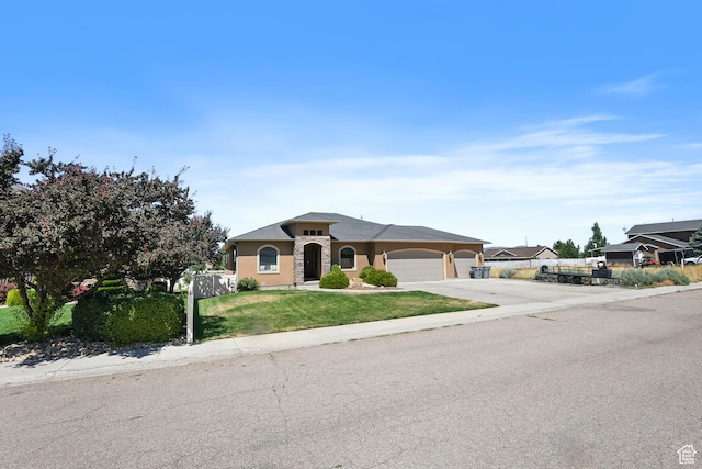 545 N 1100 E, Beaver, UT 84713 - mediterranean / spanish-style home with a garage and driveway