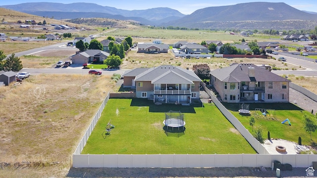 545 N 1100 E, Beaver, UT 84713 - aerial view of residential area with mountains