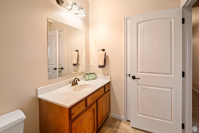 545 N 1100 E, Beaver, UT 84713 - half bathroom with vanity and toilet